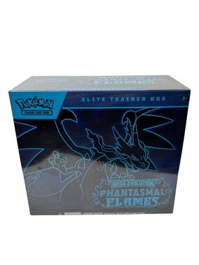 Pokémon TCG Mega Evolution Phantasmal Flames Elite Trainer Box ETB Sealed